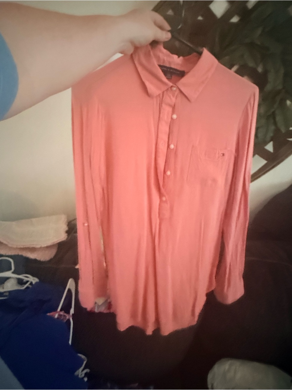 Tommy Hilfiger Women’s Coral Button-Up dress